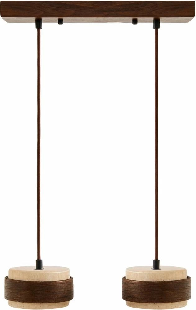 Llambë tavani Opviq Lover B, dru arre, bezhë