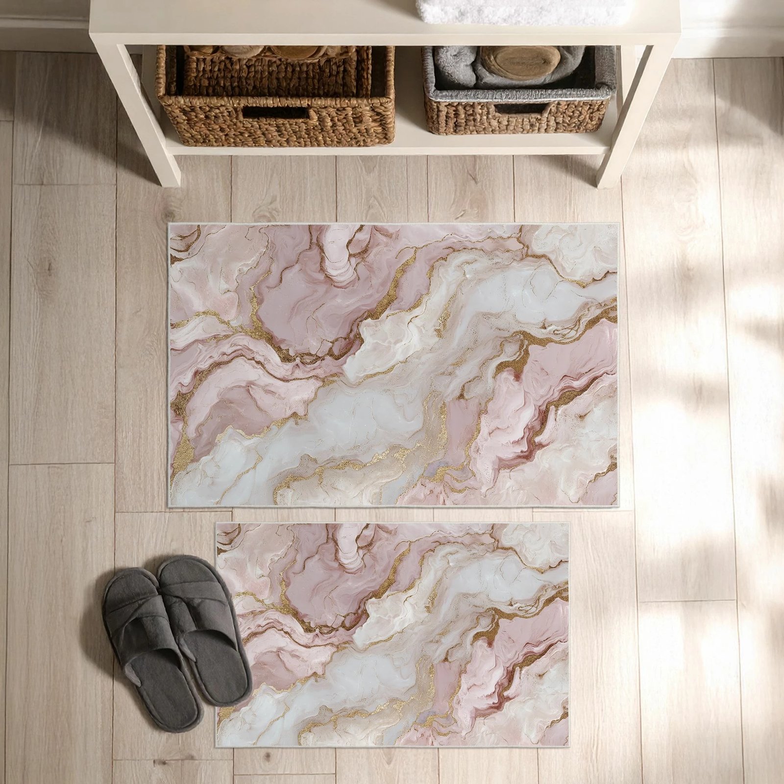 Set tapetash për banjo (2 copë), Mijolnir, Asr12, rozë