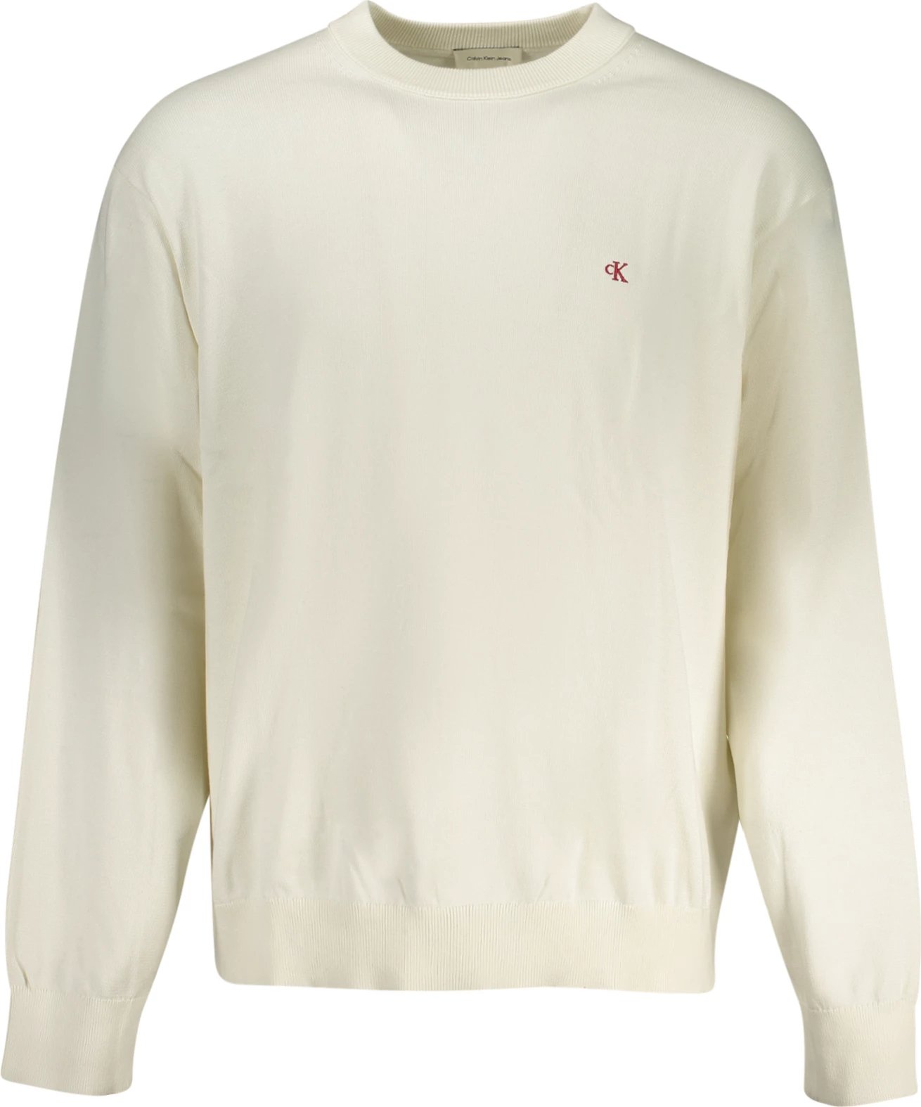 Xhemper për meshkuj Calvin Klein, i bardhë