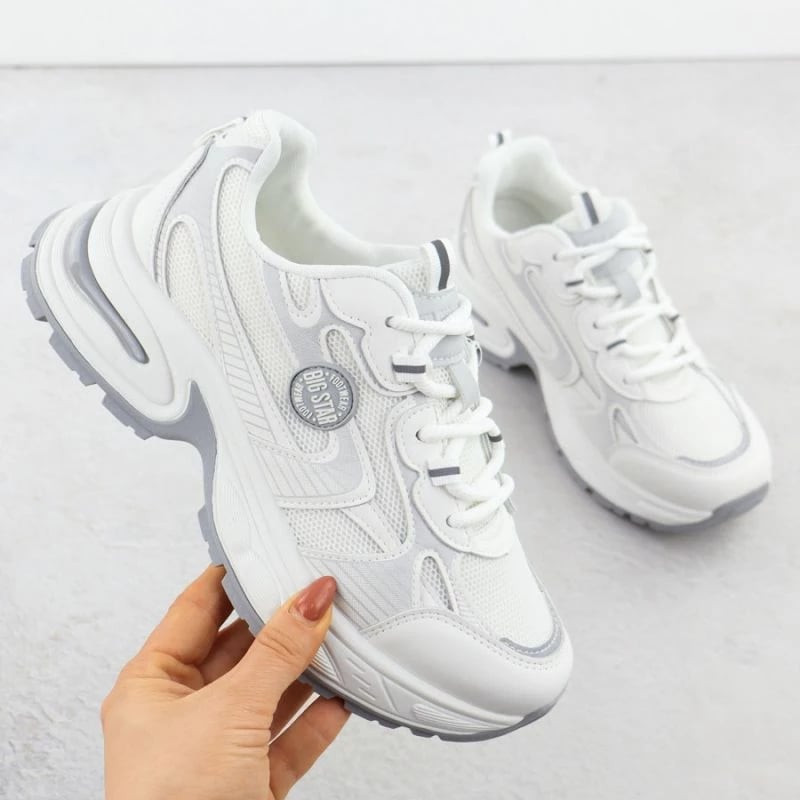 Këpucë femra Big Star, të bardha