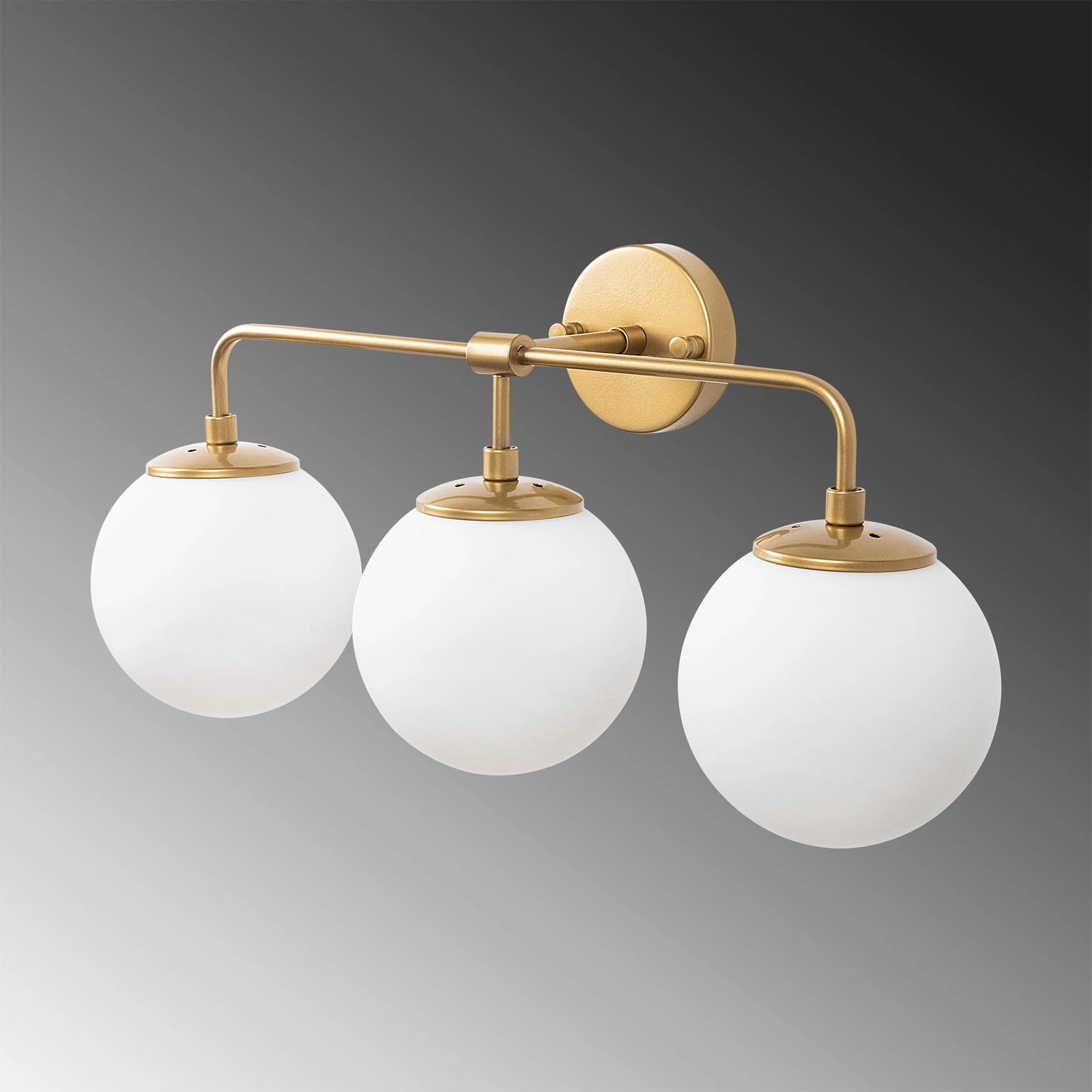 Llambë muri Opviq, Horn - 12205, ngjyrë ari