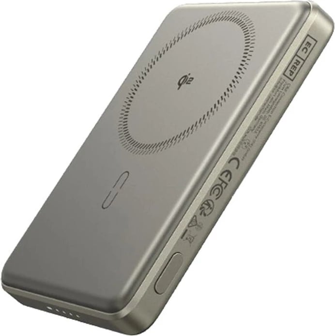 Powerbank ESR Qi2 MagSlim 5000 mAh, magnetik, sand