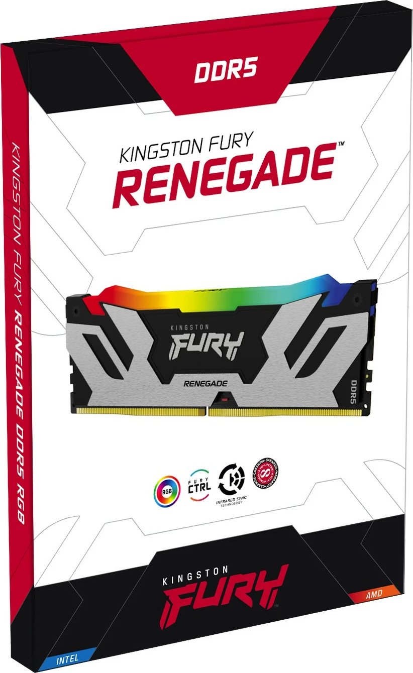 RAM Memorje Kingston FURY Renegade RGB 32GB (2x16GB) DDR5 6400MT/s CL32