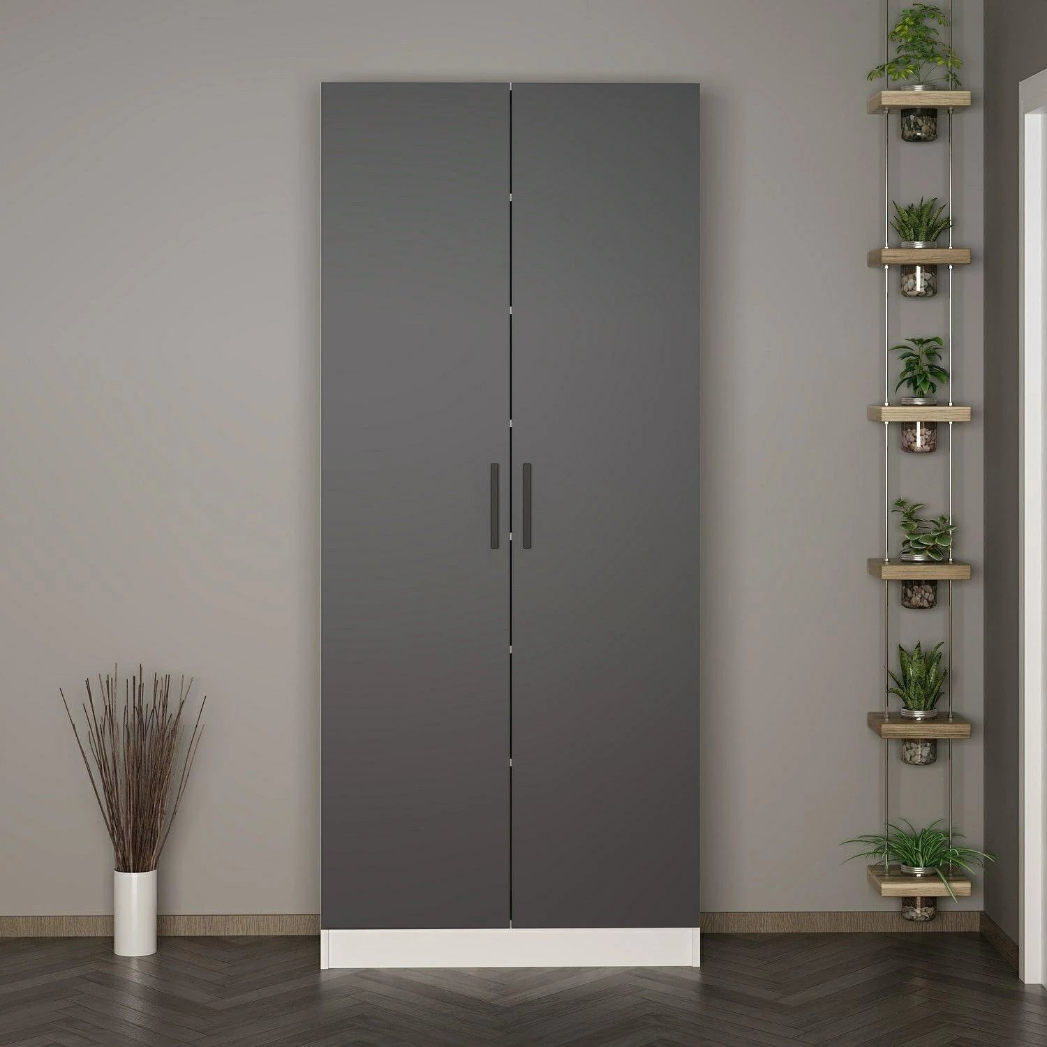 Stendë korridori, ngjyrë antracit, Skye Decor, Noah - 8209