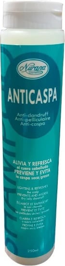 Shampon kundër zbokthit Nurana Anticaspa 250ml Shampon kundër zbokthit Nurana Anticaspa 250ml