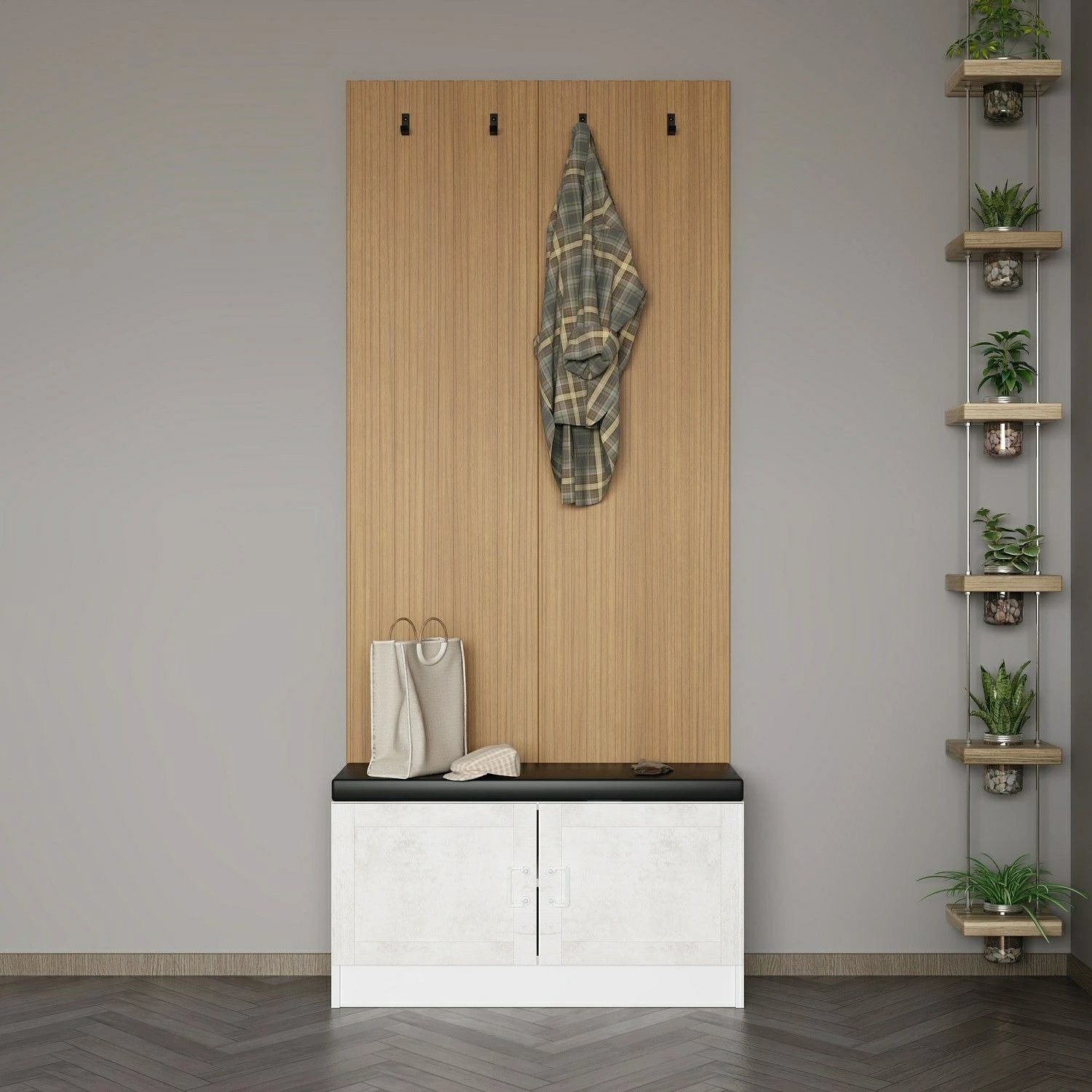 Stendë korridori Skye Decor, Noah - 8305, e bardhë