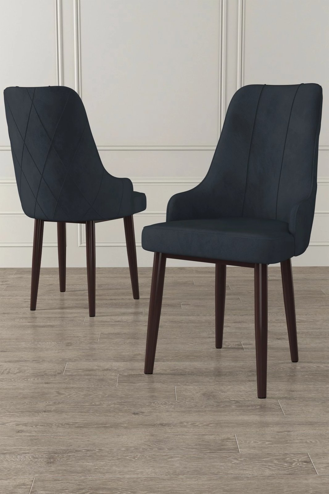 Set karrigesh (2 copë) Hanah Home, Trex, antracit, kafe