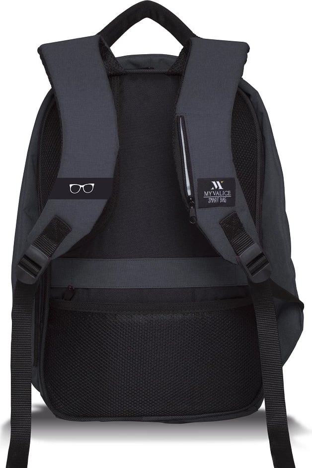 Çantë shpine për laptop, ngjyrë fume, Zoozie Bags, 2709 Çantë shpine për laptop, ngjyrë fume, Zoozie Bags, 2709