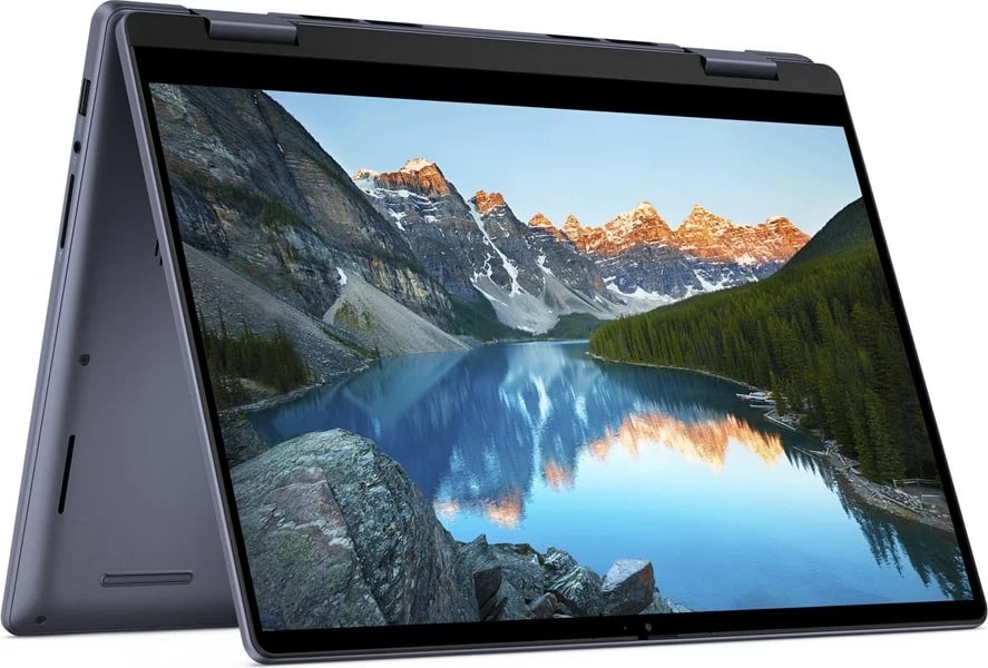 Laptop Dell Inspiron 7445 2-n-1, AMD Ryzen 5 8640HS, 14", 16 GB RAM, 512 GB SSD, Blu