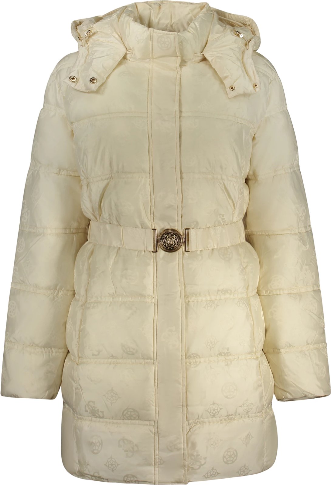 Jakne për femra GUESS JEANS, bezhë