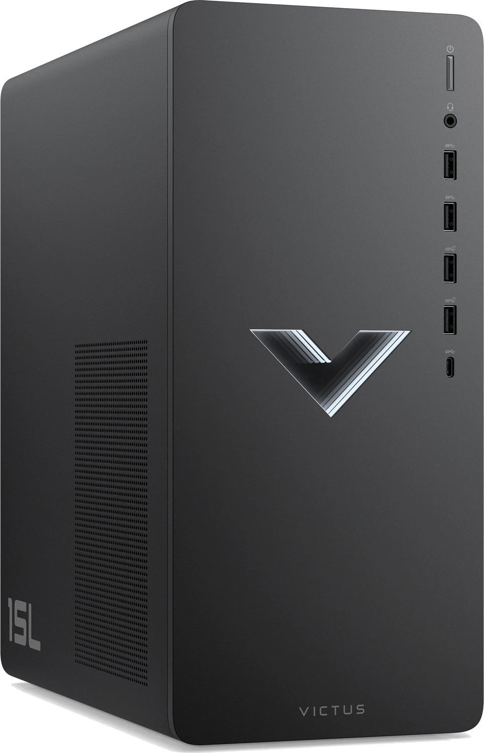 Kompiuter për lojëra HP Victus 15L, Ryzen 5 5600G, 16GB RAM Memorje, SSD: 512GB + HDD: 1TB, RX6600XT, e zezë