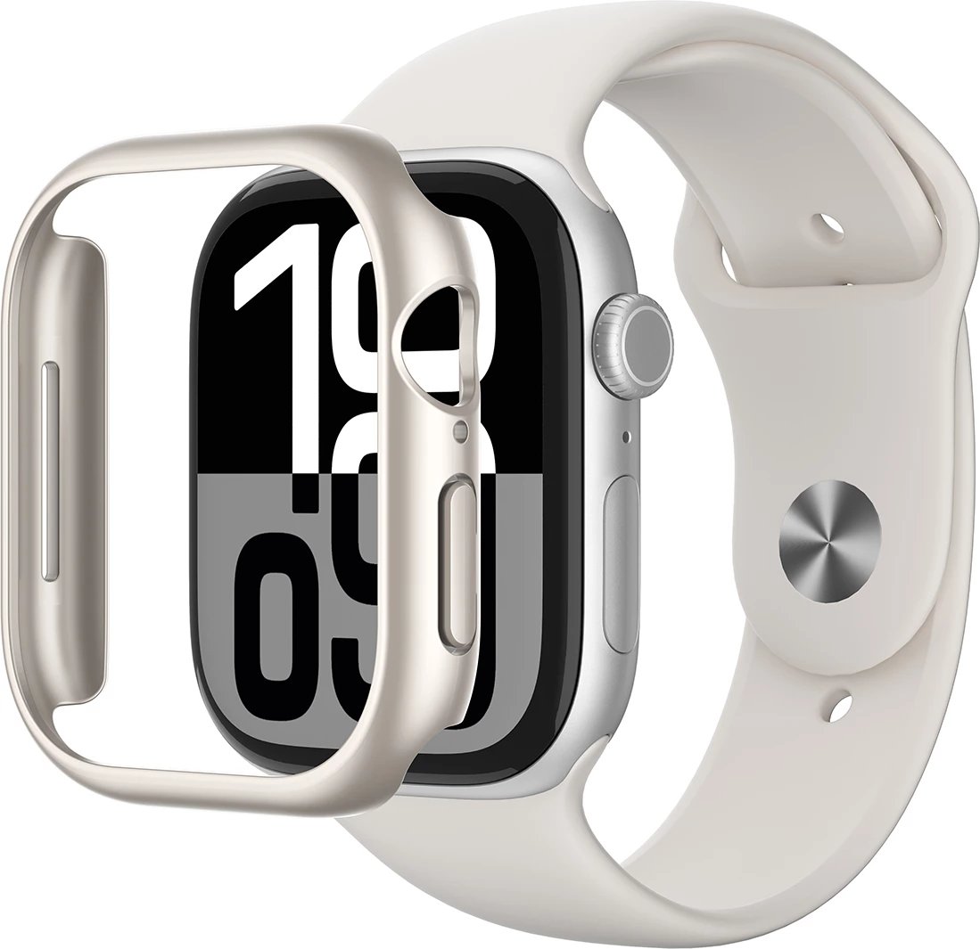 Mbështjellës AmazingThing Minimal për Apple Watch 46mm, argjendtë