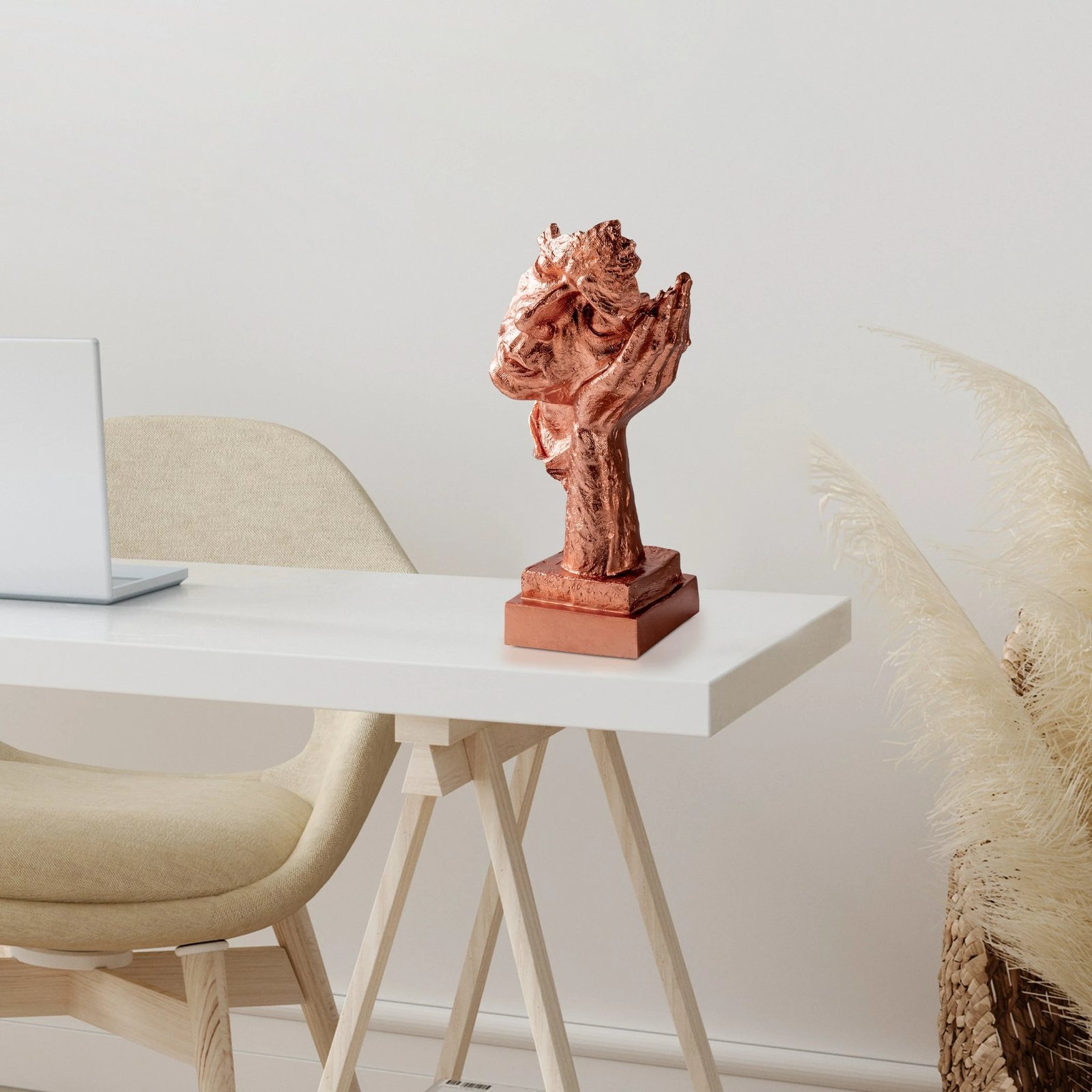 Objekt dekorativ Evila Originals, bakër, Yak-030-A