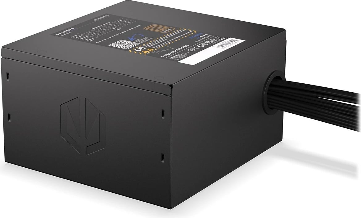 Furnizues energjie ATX, Endorfy Vero L6 EY7A014, 750W 80 Plus Bronze, ATX 3.1, PCIe 5.1 12V-2x6, jo modular, e zezë