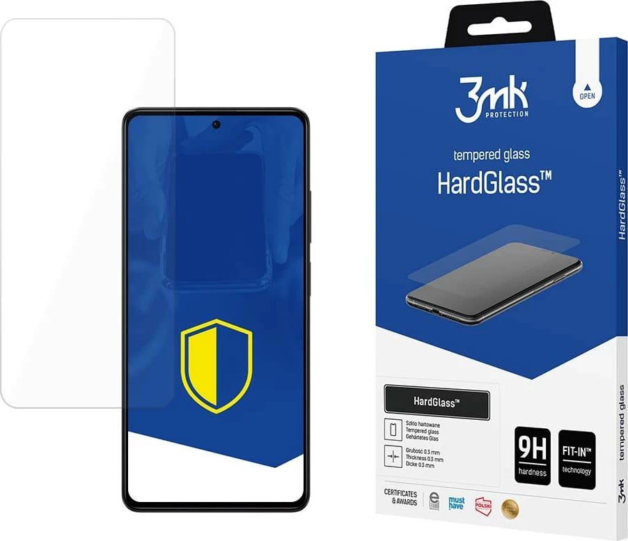 Xham mbrojtës 3mk HardGlass për Poco X5 Pro 5G/Xiaomi Redmi Note 12 Pro, Transparent