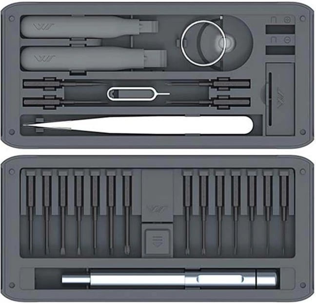 Set kaçavidash precize JIMI Home JM-GNT26, 26 copë, gri