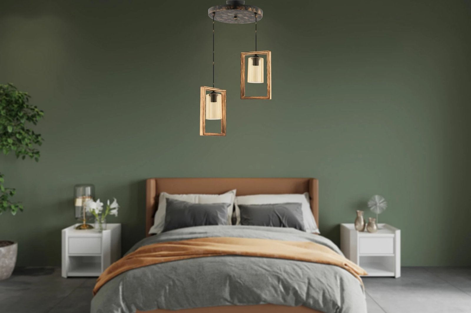 Llambë tavani Opviq, drejtkëndëshe, xham i dyfishtë