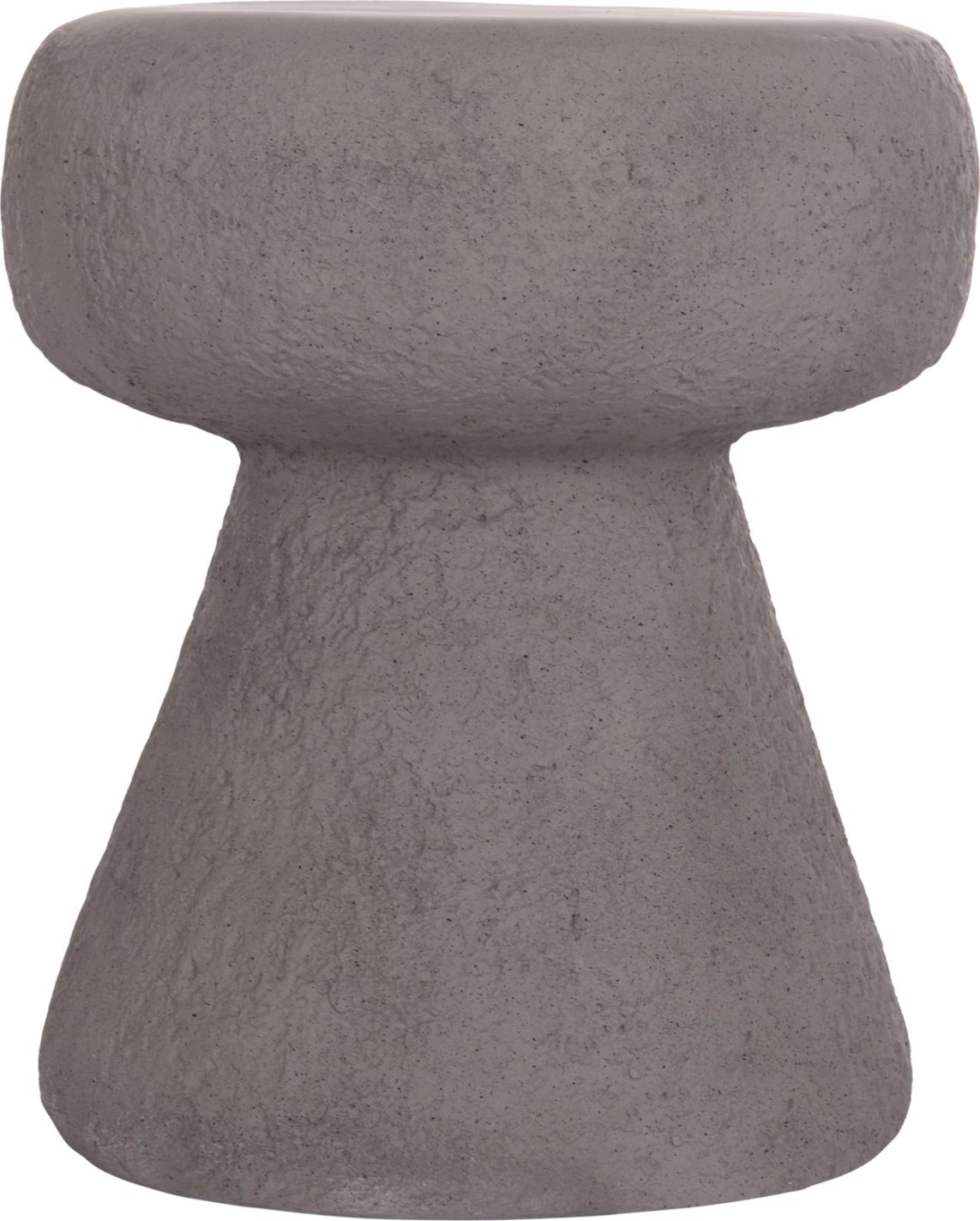 Karrige për bar e rrumbullakët INTERON, fibër-cement, gri, FH18171.03, 34x39cm