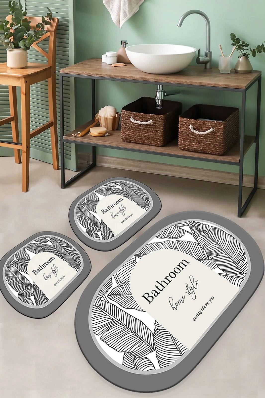 Set tapetash për banjo (3 copë), Mijölnir, sipërfaqe toke