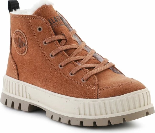 Këpucë Palladium për femra, mahogany