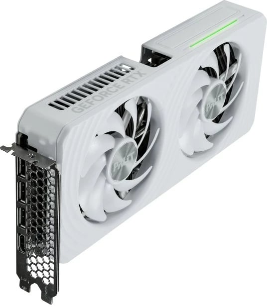 Kartë grafike Palit GeForce RTX 5060 White OC NE75060U19P1-GB2063M 8GB GDDR7 128-bit 3xDP/HDMI PCIe 5.0 e bardhë
