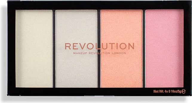 Shkëlqyes për faqe Makeup Revolution Reloaded Lustre Lights Cool, 20g