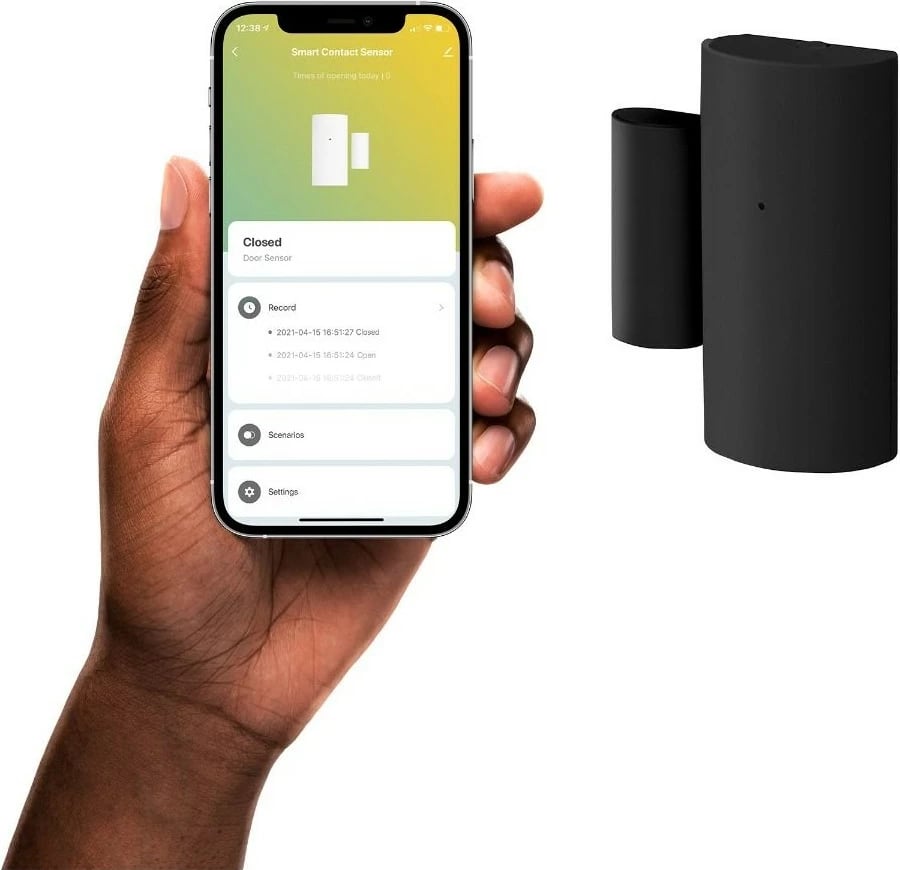 Sensor i mençur Hombli HBSC-0100, Wireless, Bluetooth, 0.015 m, i zi