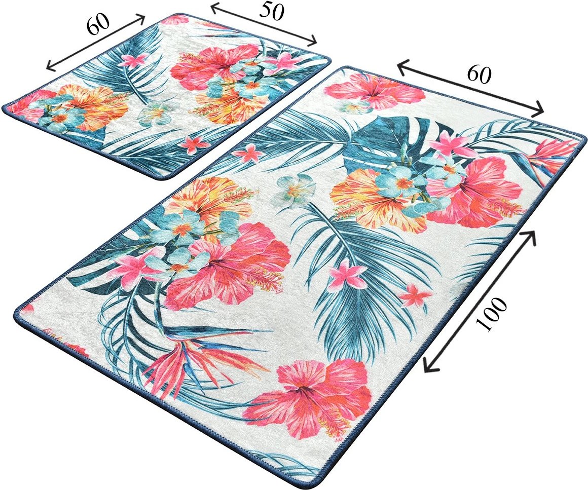 Set tapetash për banjo (2 copë), Mijölnir Claire, shumëngjyrëshe