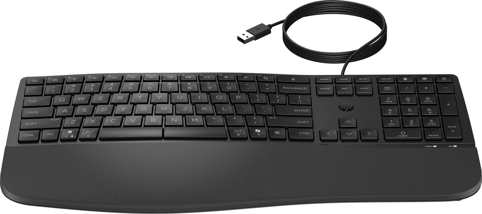 Tastierë HP 480 Comfort me kabllo, USB, e zezë