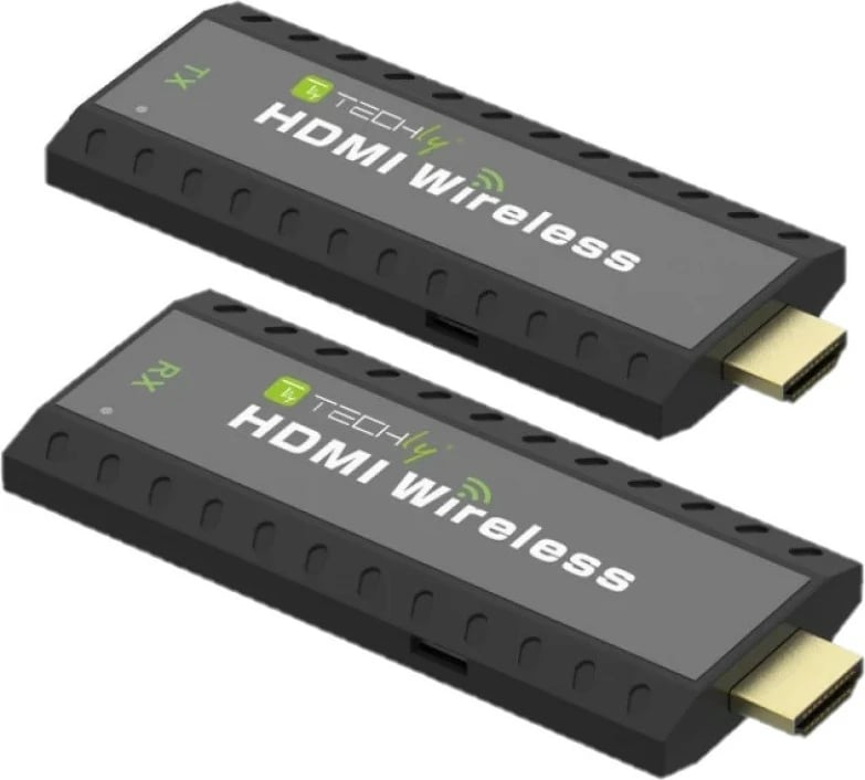 Wireless HDMI Extender Techly 365641, 1080p 60Hz, 5.8GHz, i zi, set
