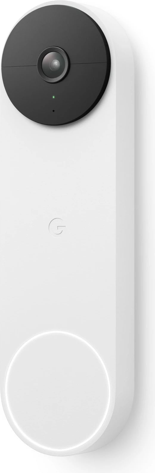 Zile dere me kamerë Google Nest Video Doorbell, wireless, bateri 6000mAh, e bardhë