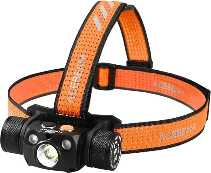 Dritë koke AceBeam H30 R+UV 6500K, LED, 5000 mAh, Portokalli