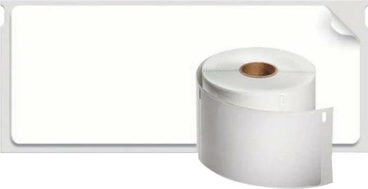 Etiketa adrese të mëdha, Dymo, LW 13187 (S0722390), kompatibile me LabelWriter, 24x rrotulla, të bardha