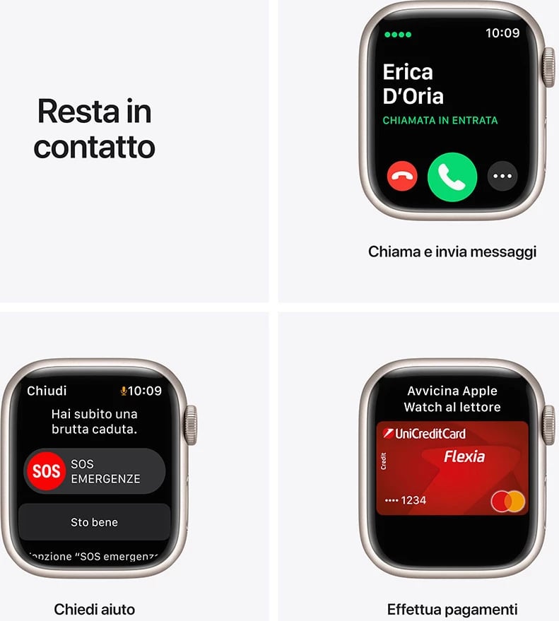 Smartwatch Apple Watch Series 7 Cell 41mm Starlight Aluminium/Starlight Sport Band