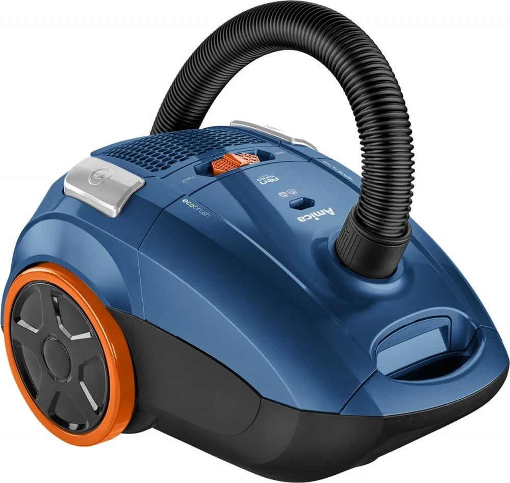 Fshesë me korent me qese Amica FEN TURBO VM2062, HEPA 13, 3L, 900W, Kaltër e errët