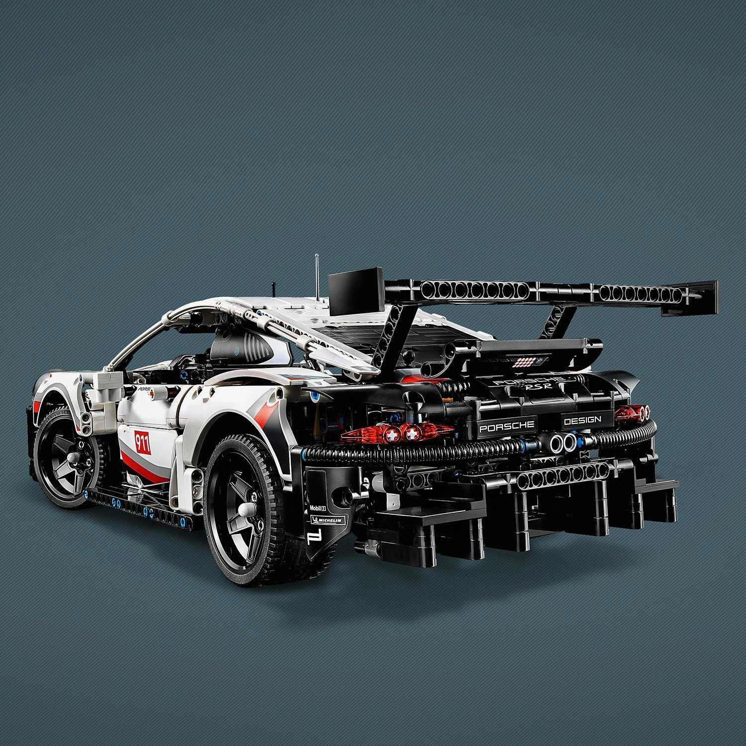 Set ndërtimi LEGO Technic Porsche 911 RSR, 779 pjesë, Multikolor