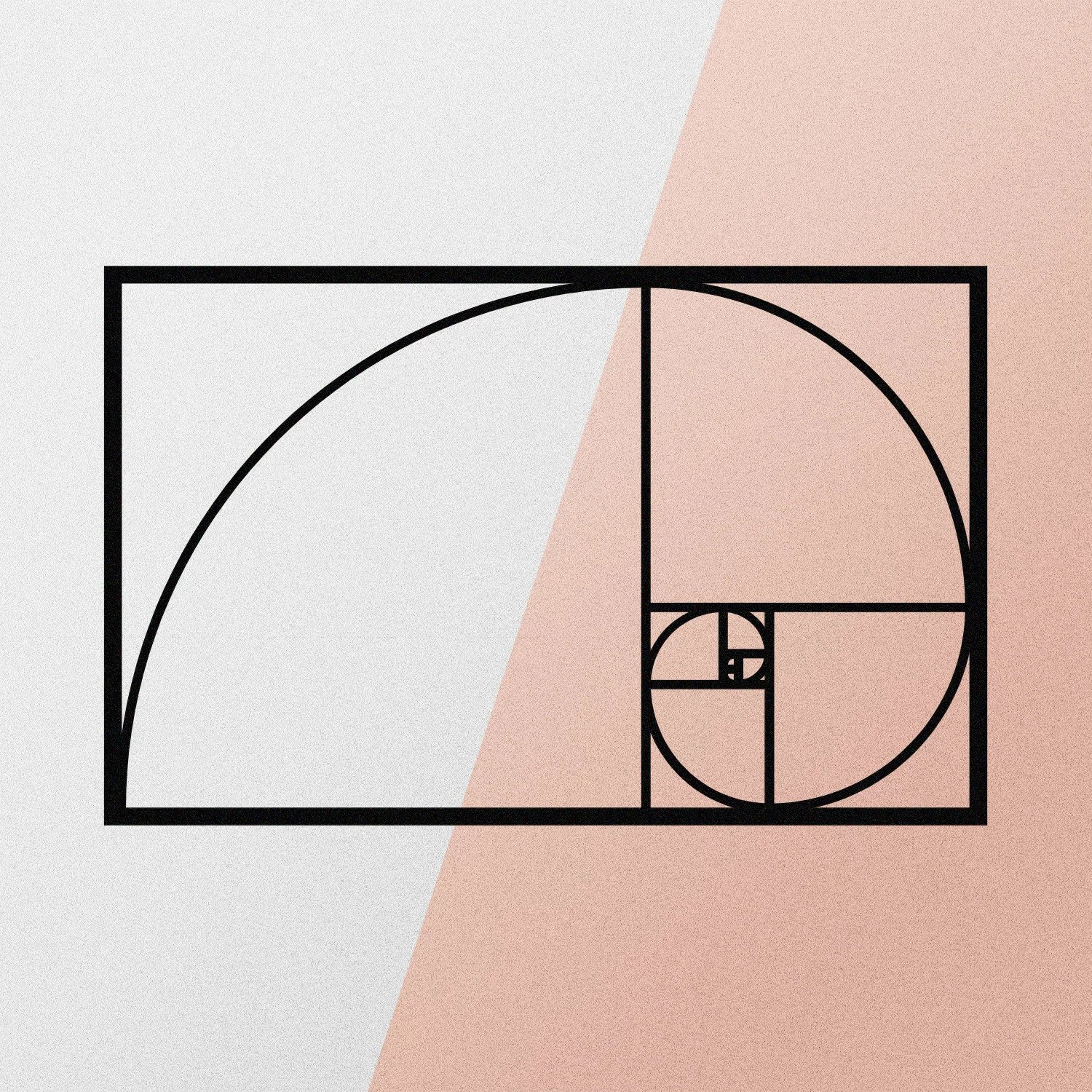 Aksesor dekorativ metalik për mur, Wallity, Golden Ratio, ngjyrë e zezë