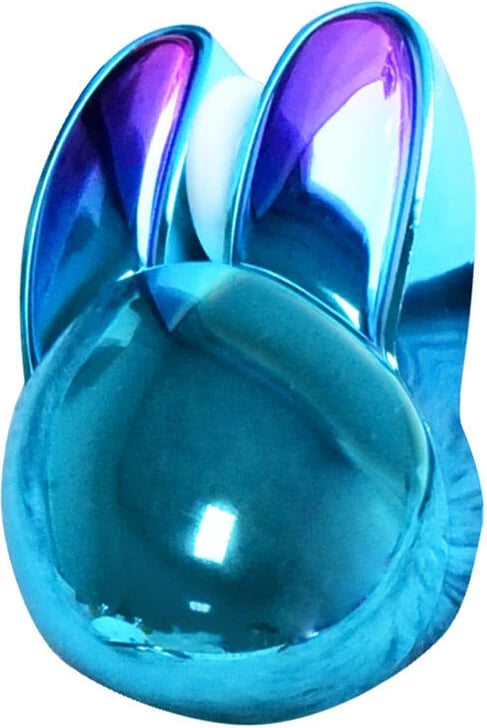 Maus wireless + Bluetooth MOFII Rabbit M6DM Chromed, 1200 DPI, Blu