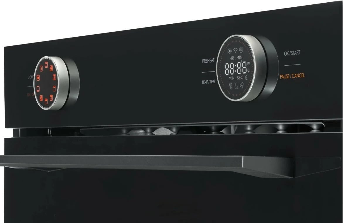 Furrë Amica ED6769BA+ S-TYPE, 72L, katalizë/avull, AirFry, e zezë Furrë Amica ED6769BA+ S-TYPE, 72L, katalizë/avull, AirFry, e zezë