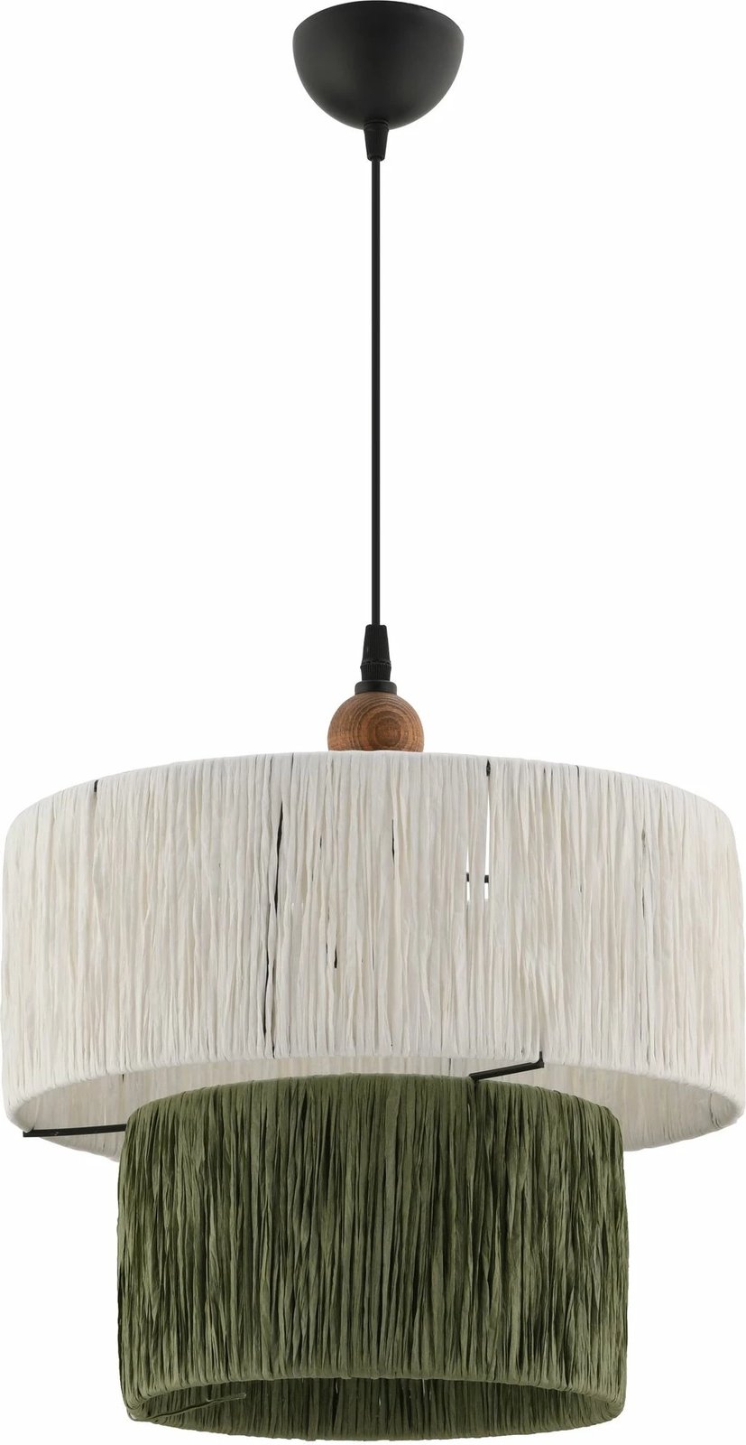 Llambë tavani Opviq Kat W, jeshile, e bardhë, kafe, e zezë