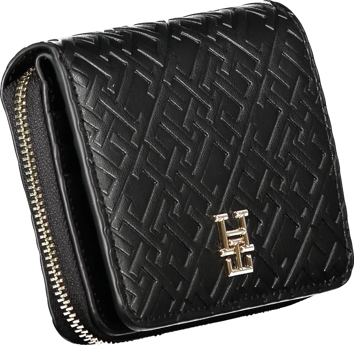 Portofol për femra Tommy Hilfiger, i zi