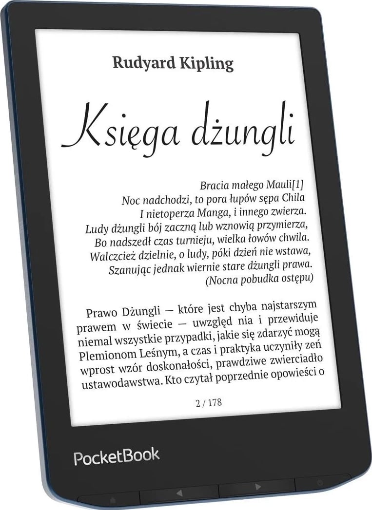 Lexuesi Elektronik PocketBook Verse Pro (634), blu