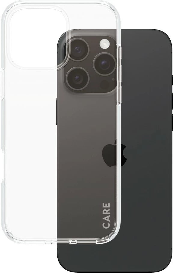 Mbështjellës PanzerGlass CARE Case Flagship Clear për iPhone 16 Pro Max transparent