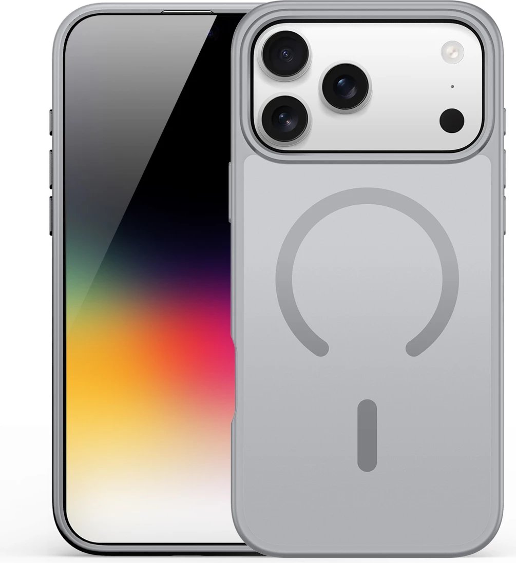 Mbështjellës Dux Ducis Yind për iPhone 17 Pro Max, MagSafe, Gri