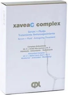 Serum + Fluid për fytyrë anti-age XAVEA C Complex unisex 15ml + 30ml