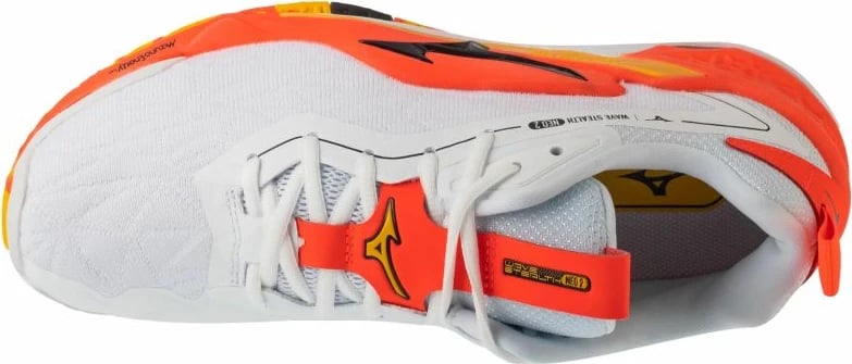 Atlete sportive Mizuno për meshkuj, të bardha