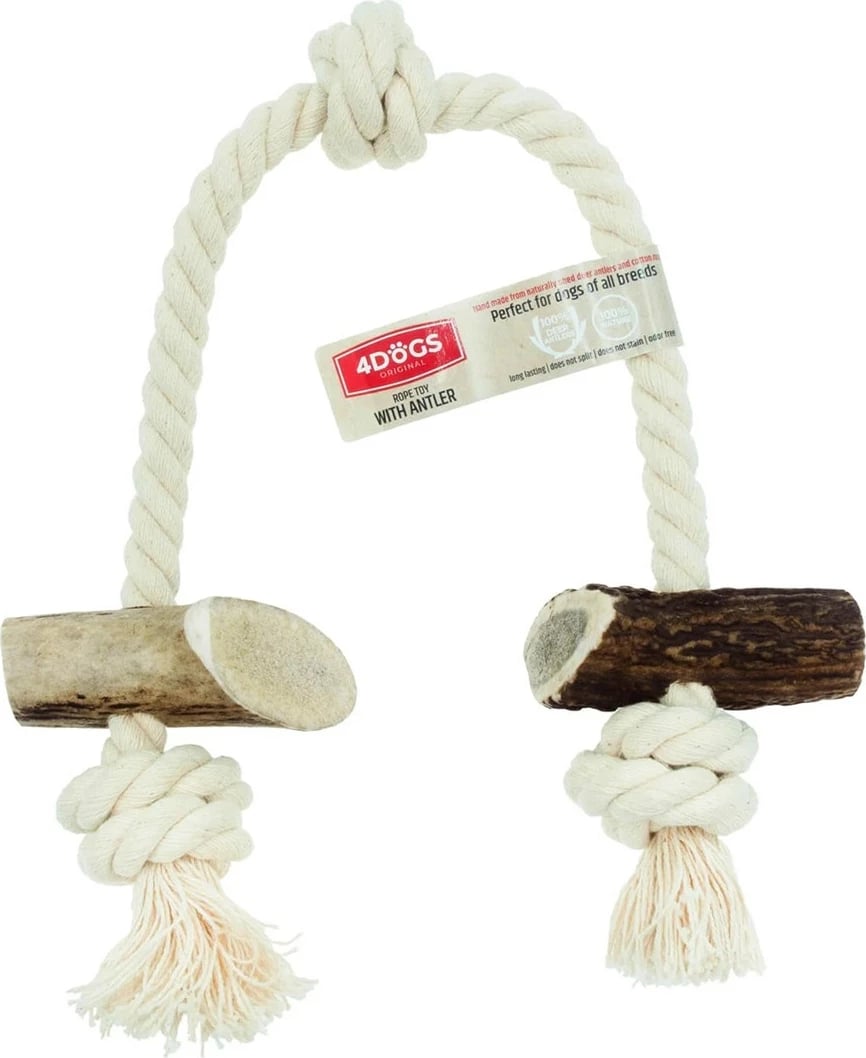 Lodër për kafshë 4DOGS String Double L Mix