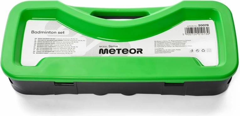 Set badminton Meteor, jeshil