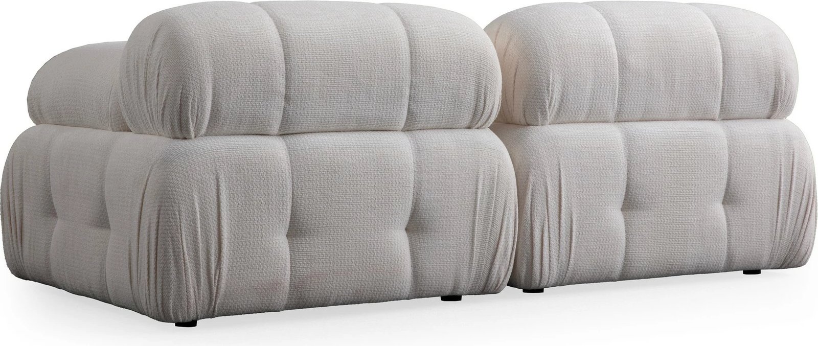 Divan dy-vendësh Atelier del Sofa Petite 2, i bardhë