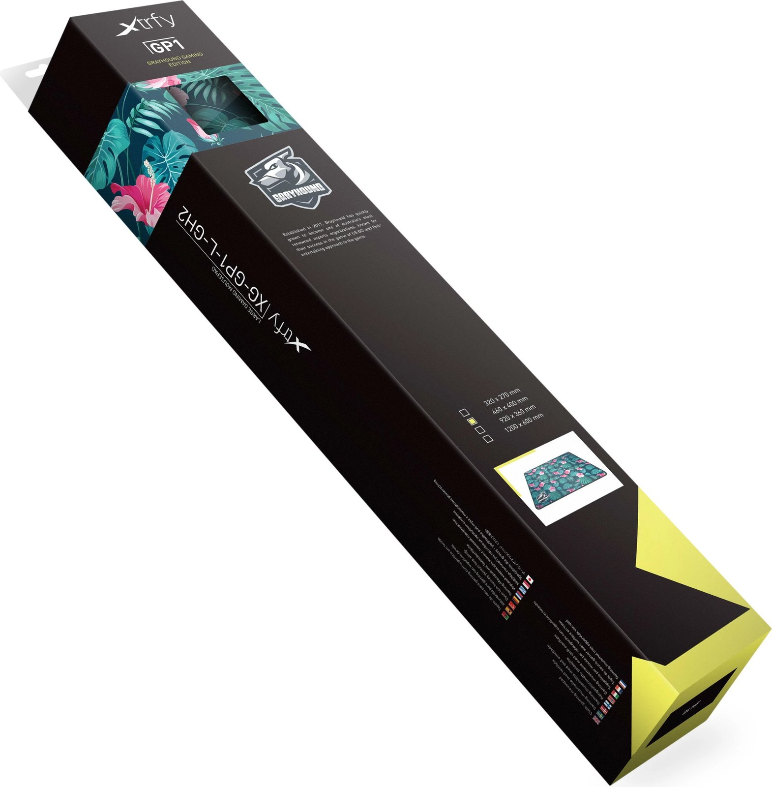 Mauspad Cherry XTRFY GP1 Tropical, Large, shumëngjyrësh